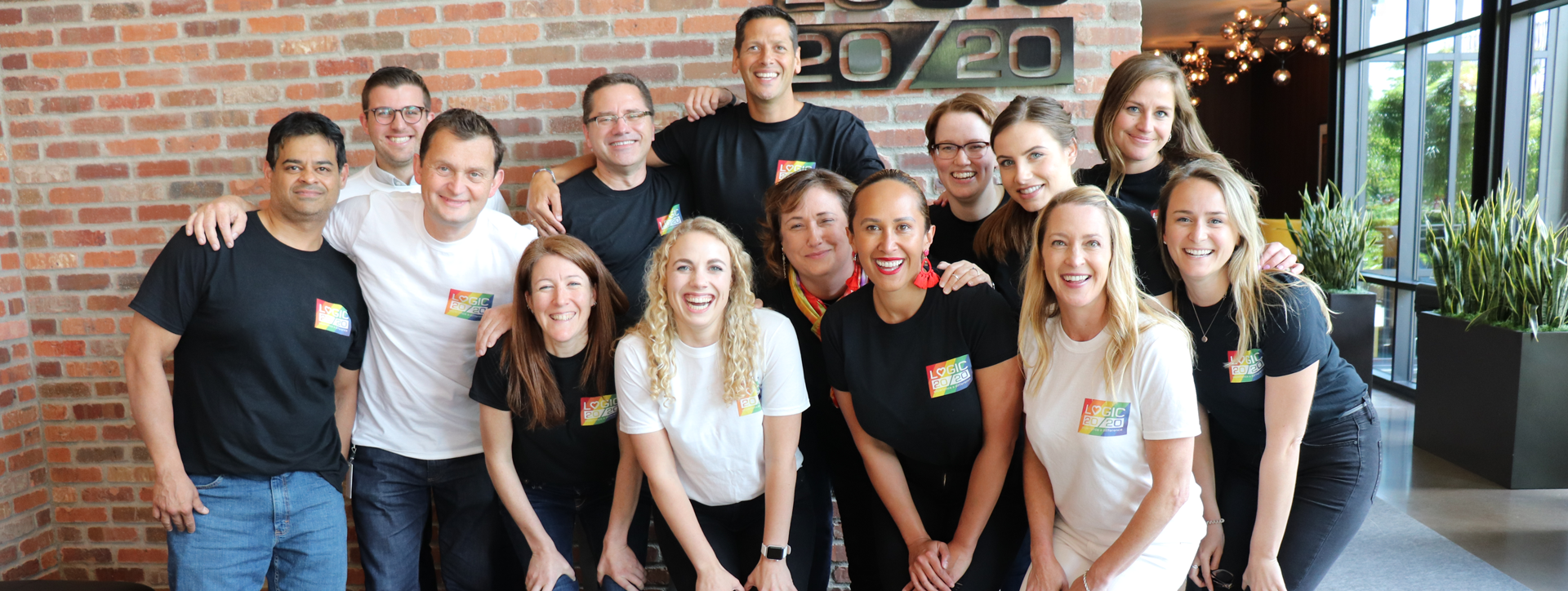 Loigc20/20 employees collaborating