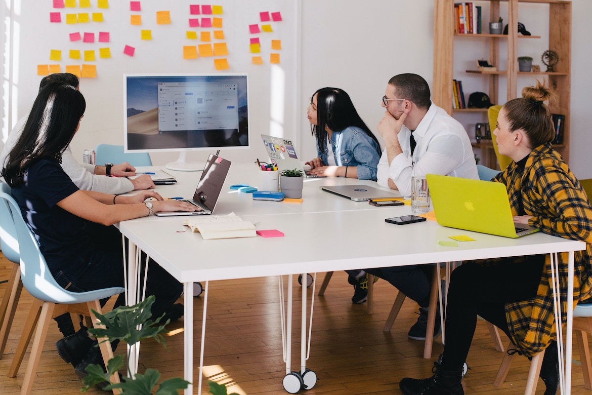 agile team in a scrum