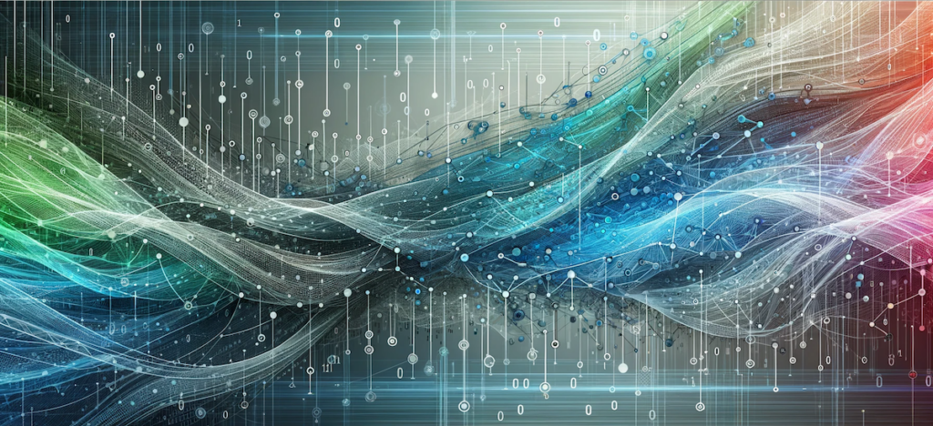 colorful abstract image representing data mesh