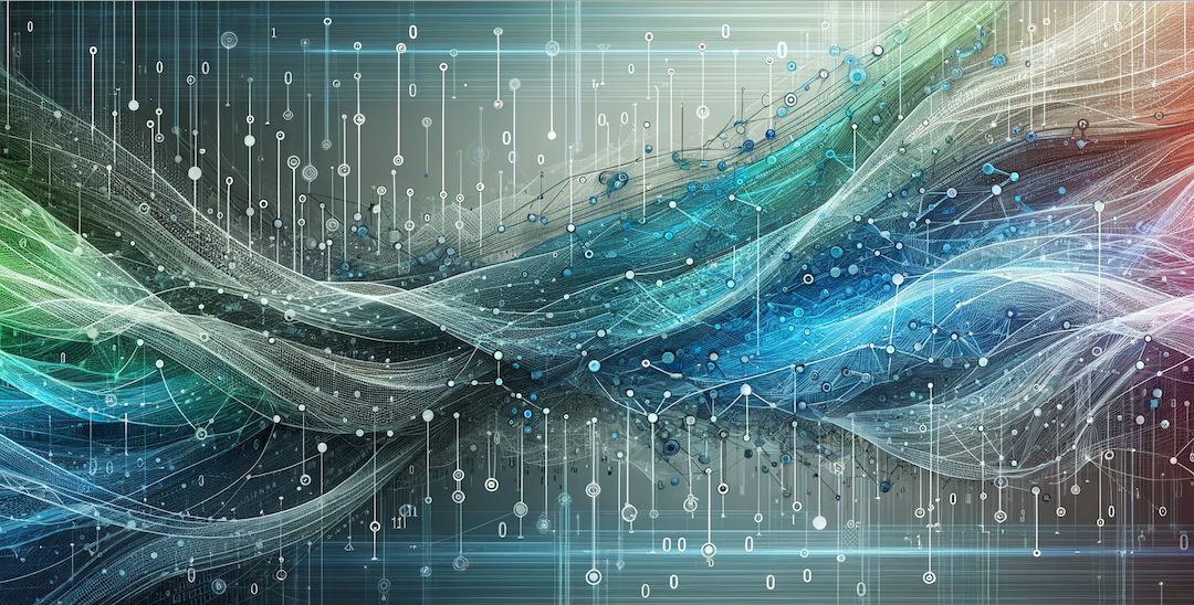colorful abstract image representing data mesh