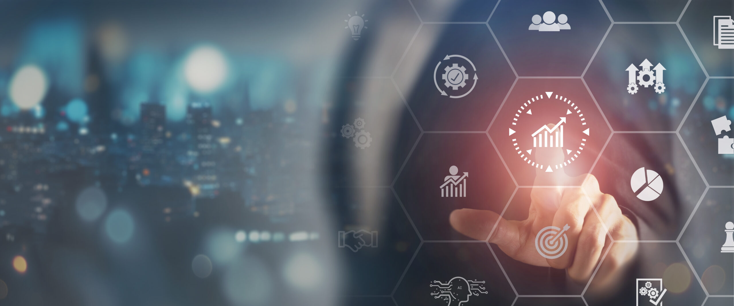 Abstract image representing AI for sales team productivity