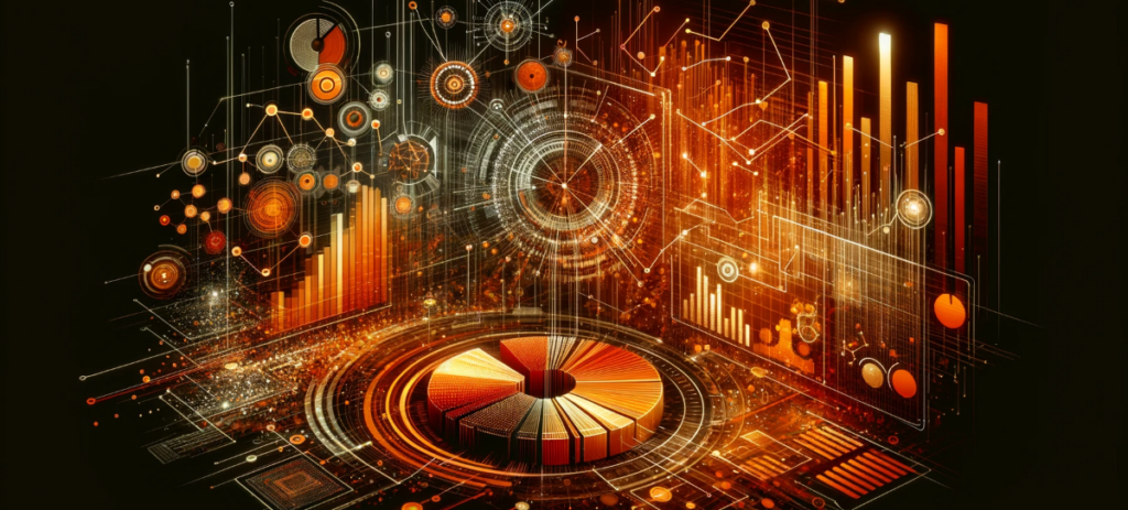 abstract image representing business intelligence