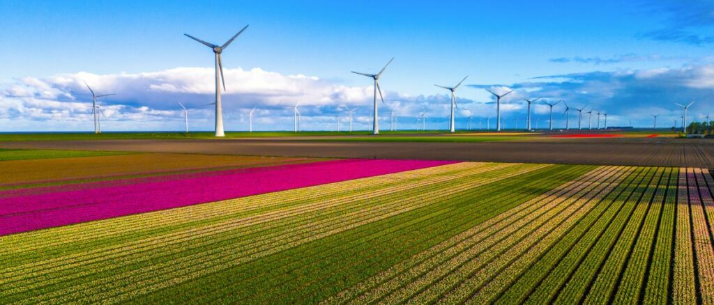 community wind farm - distributed energy resource