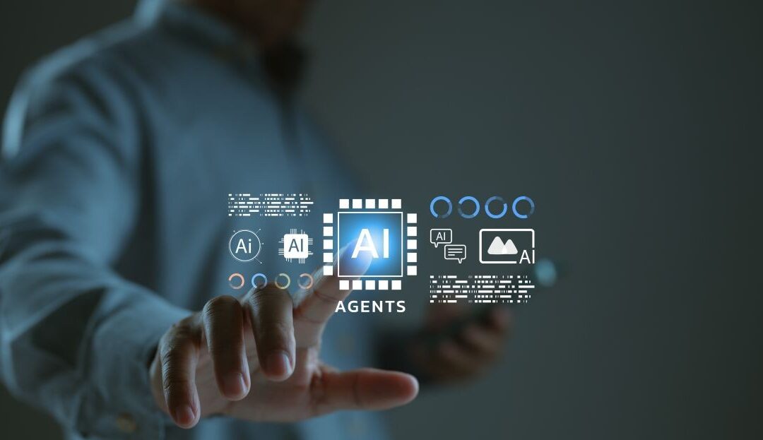 abstract image representing implementing agentic AI