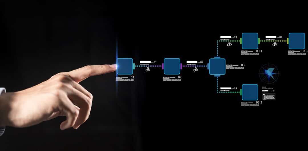 abstract image representing creation of an AI agent