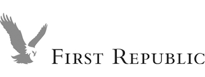 First Republic Bank BW First Republic Bank Logo