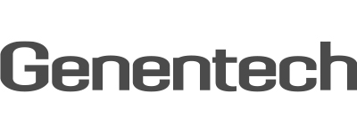 Genentech BW Genentech Logo
